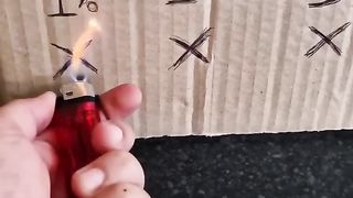 Cardboard vs Lighter 2