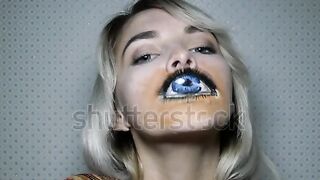 Tattoo on mouth