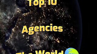 Top 10 Agencies in the World ?? | Watch the first one