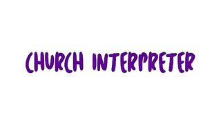 Funny video: church interpreter