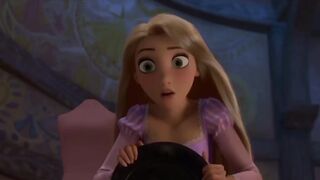 Rapunzel and Eugene scenes