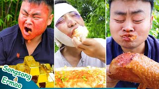 TikTok Spicy Foods Chinese Cooking Mukbang _ Lamb chops Grilled fish _ Funny Video.