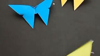 Make butterfly origami