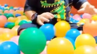 Ayaan Baby Playing with Balls