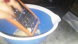 Aj banay egg boll aur makhan banaya or desi ghee banaya