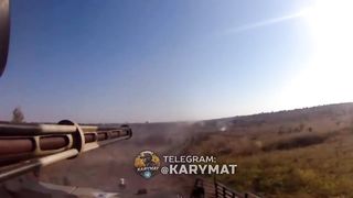 Ukraine Russia War | Ukrainian BTR-4 "Bucephal" Fires 30 mm Gun | Zaporozhye Direction | Sep | RCF