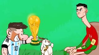 Ronaldo vs Messi Funny clip for FiFa world cup Qatar .#Subscribe#like#views#viral#tranding