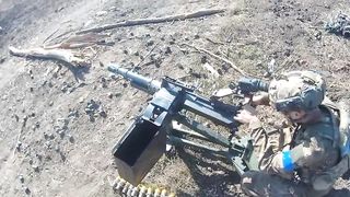 Ukraine Russia War | AFU Fighters Operate Ukrainian-Made UAG-40 | Novoprokopivka, Zaporizhzh | RCF