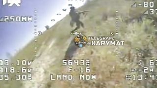 Ukraine Russia War | Russian Soldier Struck by FPV Kamikaze Drone | Unknown Date, Unknown Lo | RCF