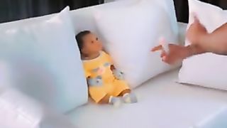 Adorable Baby Listens To Dad As He Addresses The Constant Crying