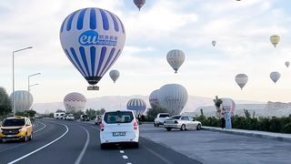 From Goreme town center to Cavusin village.