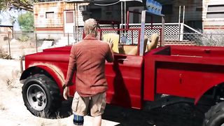 Trevor stealing luxury car|Gta V Online