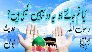 Two books.yeh do kitaben kesi hain .hadith sharif.