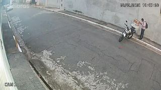 Funny | Bike Antics: Man Foils Theft in the Strangest Way! | FunFM