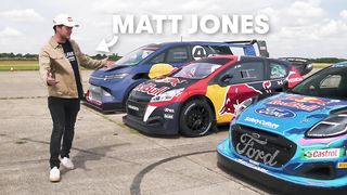 F1 Car vs MotoGP Bike vs Rally Car_ Ultimate Drag Race!.