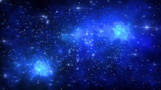 Classic Blue Galaxy ~ Longest FREE ~60_00 Minutes Space Animation