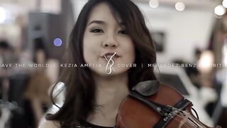 Save The World Live Cover - Kezia Amelia di Pameran Mercedez Benz(720P_HD).
