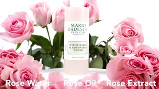 Mario Badescu Witch Hazel  Rosewater Toner for All Skin Types Alcohol Free Facial Toner that Clarifies