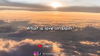 What Is Love In  What Is Love In  ????❤️ @Islamicqoutes00 # #youtubeshorts #love.