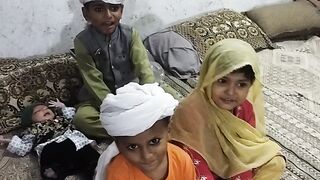 بچوں کا اپنے نبی اور صحابہ اہل بیت سے محبت کا اظہار