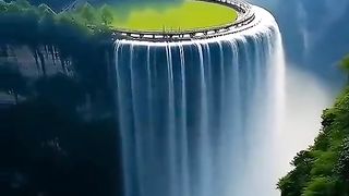 Masha Allah beautiful view and voice