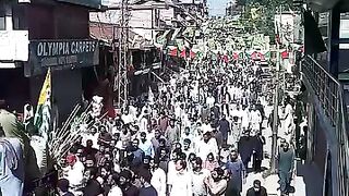 Protest rawalakot ponch azad Kashmir