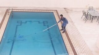 How to clean home Sweeming pool