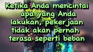 Cintai pekerjaan mu