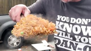 Dan-O's Seasoning Take Shrimp Fried Rice but make it spicy!