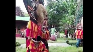 Solah pembarong reog ponorogo