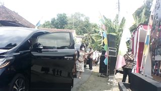Ministry of Transportation visit to Joglo Mojoarum