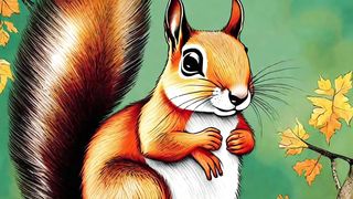 A beautiful story of forest