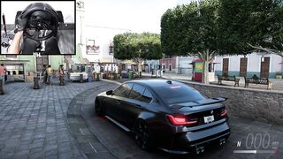 2021 BMW M3 Competition  Forza Horizon 5  Steering Wheel Gameplay