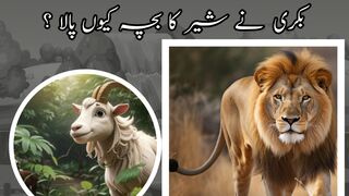 The lion and goat story