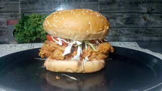 Zinger Burger KFC Style