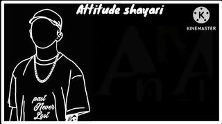 Attitude shayari 2
