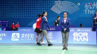 【HIGHLIGHTS】 Gregoria Mariska vs. Ashmita Chaliha | Badminton Asian Games 2023