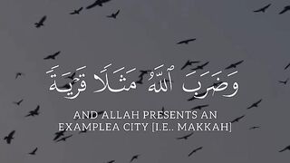Reading the verses of Allah 9