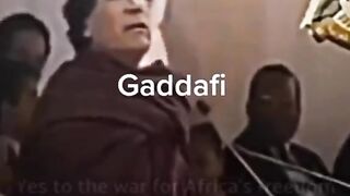 Muammar Khadafi