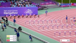 2023 Asian Games Highlights: Japanese and Kuwaiti runners share gold in 110 meter hurdles