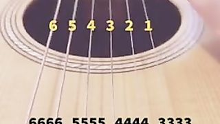 in this video we will learn how to play the guitar.