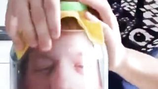 Dude pranks his roommate in a brutal way