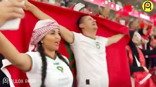 L'hymne national marocain au Qatar / Maroc