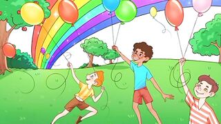 The mistake inside children's park picture in 9 second