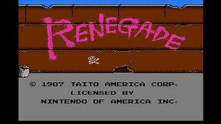 Renegade (NES) Full run.