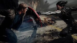 Winter Soldier Fight Scenes _ Captain America & Falcon and The Winter Soldier.