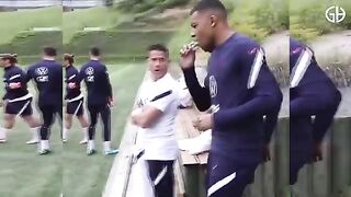 Moments comiques au football