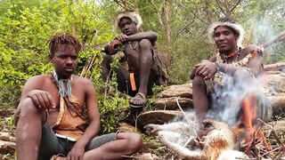 African Tribe Offers Me Monkey Meat!! Three Days with the Hadza Tribe!! (Full Documentary)