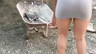 Lady worker