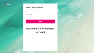 how to create a viral tiktok account